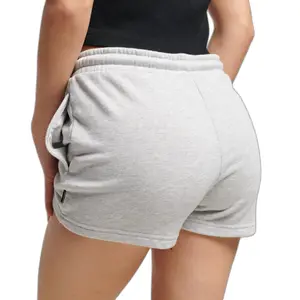 Pantalón Pantalón corto de jersey bordado para mujer Superdry Vintage Logo image-2
