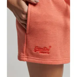 Pantalón Pantalón corto de jersey bordado para mujer Superdry Vintage Logo image-3