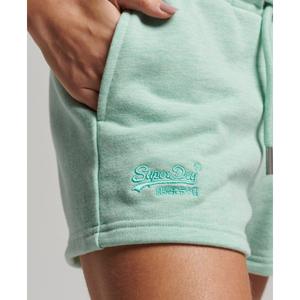 Pantalón Pantalón corto de jersey bordado para mujer Superdry Vintage Logo image-3