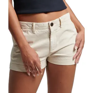 Women's mini chino shorts Superdry image-2