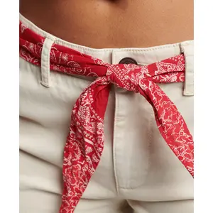 Women's mini chino shorts Superdry image-4