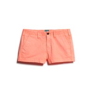 w7110393a-3hr-mini-short-femme-superdry-chino-rouge-fluo