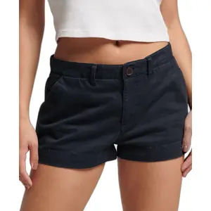 Women's mini chino shorts Superdry image-1