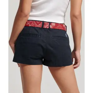 Women's mini chino shorts Superdry image-3