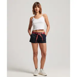 Women's mini chino shorts Superdry image-2