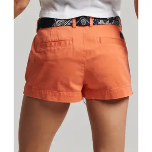 Women's mini chino shorts Superdry image-3