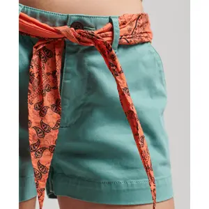Women's mini chino shorts Superdry image-4