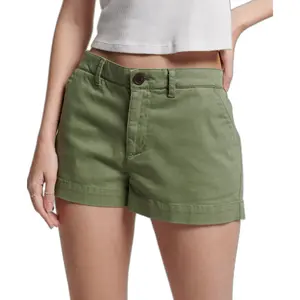 Women's mini chino shorts Superdry image-2