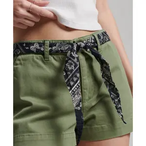 Women's mini chino shorts Superdry image-5