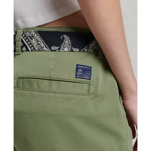 Women's mini chino shorts Superdry image-4