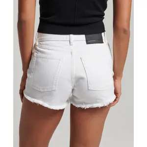 Jeansshorts med hög midja för kvinnor Superdry image-2
