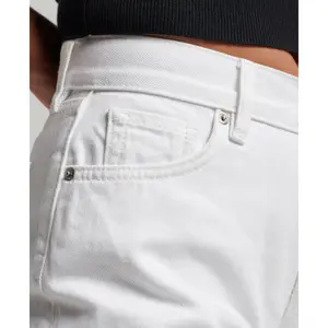 Jeansshorts med hög midja för kvinnor Superdry image-3