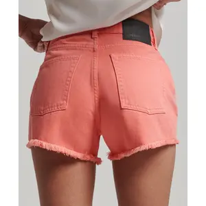 Jeansshorts med hög midja för kvinnor Superdry image-2