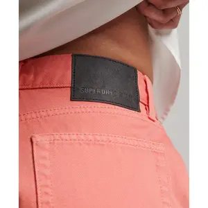 Jeansshorts med hög midja för kvinnor Superdry image-3