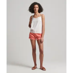 Jeansshorts med hög midja för kvinnor Superdry image-0