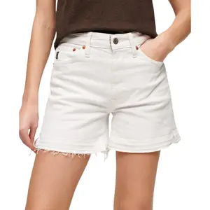 Hoch taillierte kurze Hose für Damen Superdry image-1