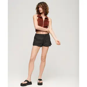 Pantalón corto cargo de mujer Superdry Utility image-1