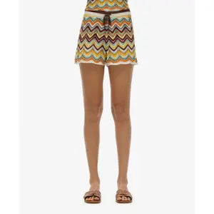 Suéter de punto zigzag para mujer Superdry image-1