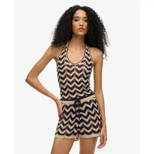 Suéter de punto zigzag para mujer Superdry image-2