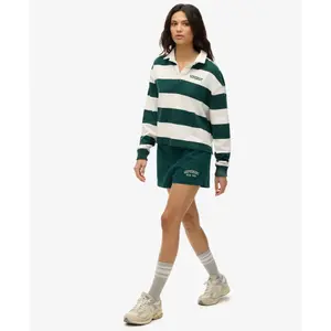 Short deportivo con estampado Essentials para mujer Superdry image-2