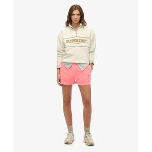 Logo-Shorts aus Garment-Dye für Damen Superdry image-5