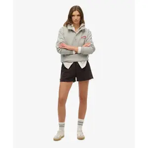Shorts com logótipo em cor sólida essenciais para mulher Superdry image-1