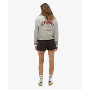 Shorts com logótipo em cor sólida essenciais para mulher Superdry image-4