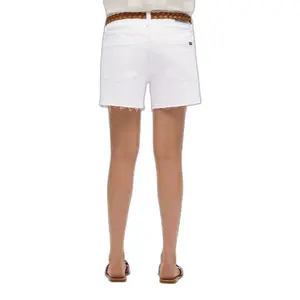 Mid-rise frayed shorts for women Superdry image-6