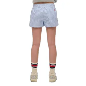 Randig shorts i ekologisk bomull dam Superdry image-3