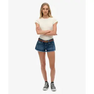 Jeansshorts för kvinnor Superdry Hot image-3