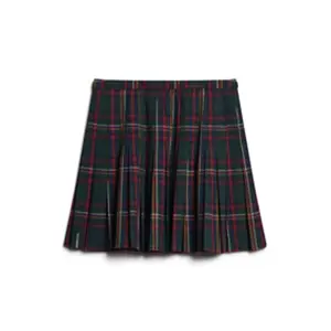 Mini jupe à carreaux femme Superdry image-0