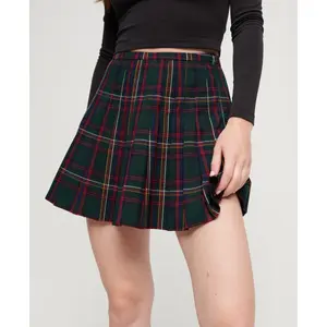 Mini jupe à carreaux femme Superdry image-1