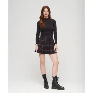 Mini jupe à carreaux femme Superdry image-2