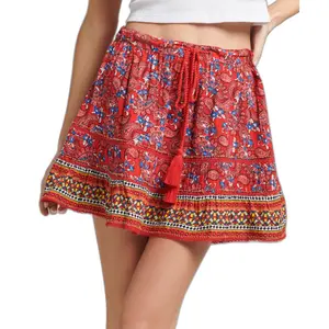 Mini jupe ornée femme Superdry Vintage image-1