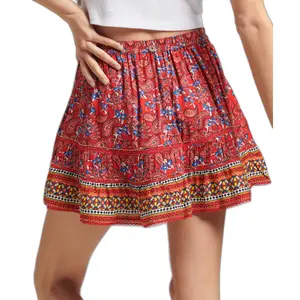 Mini jupe ornée femme Superdry Vintage image-2