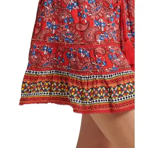 Mini jupe ornée femme Superdry Vintage image-4