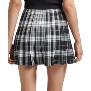 Mini jupe plissée à carreaux femme Superdry image-2