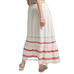 Falda larga bordada Superdry Vintage image-2