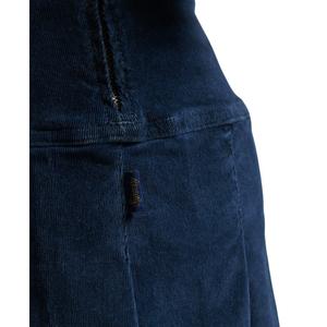 Pleated mini skirt in velvet for women Superdry Vintage image-3