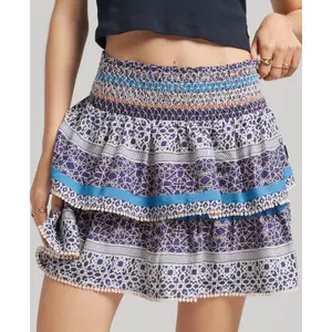 Women's ruffled mini skirt Superdry Vintage image-2