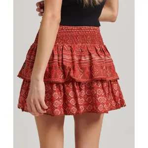 Women's ruffled mini skirt Superdry Vintage image-3