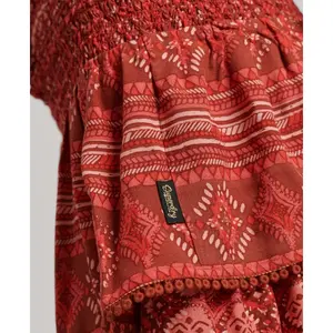 Women's ruffled mini skirt Superdry Vintage image-4