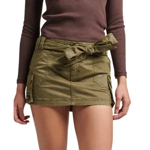 Women's cargo pocket mini skirt Superdry Vintage image-1