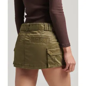 Women's cargo pocket mini skirt Superdry Vintage image-3