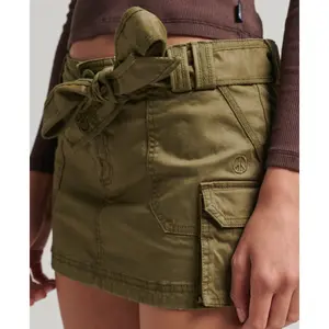 Women's cargo pocket mini skirt Superdry Vintage image-4