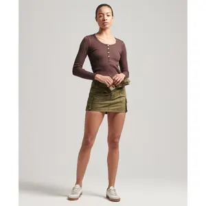 Women's cargo pocket mini skirt Superdry Vintage image-2