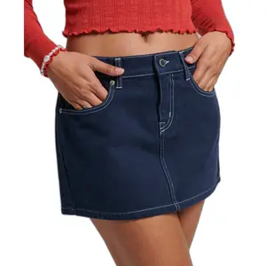Mini-saia feminina Superdry Workwear image-0