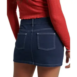 Mini-saia feminina Superdry Workwear image-2