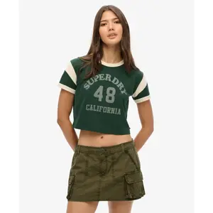 Saia de paraquedas feminina Superdry Utility image-1