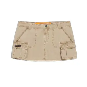 Mini-saia feminina Superdry Utility Parachute image-0